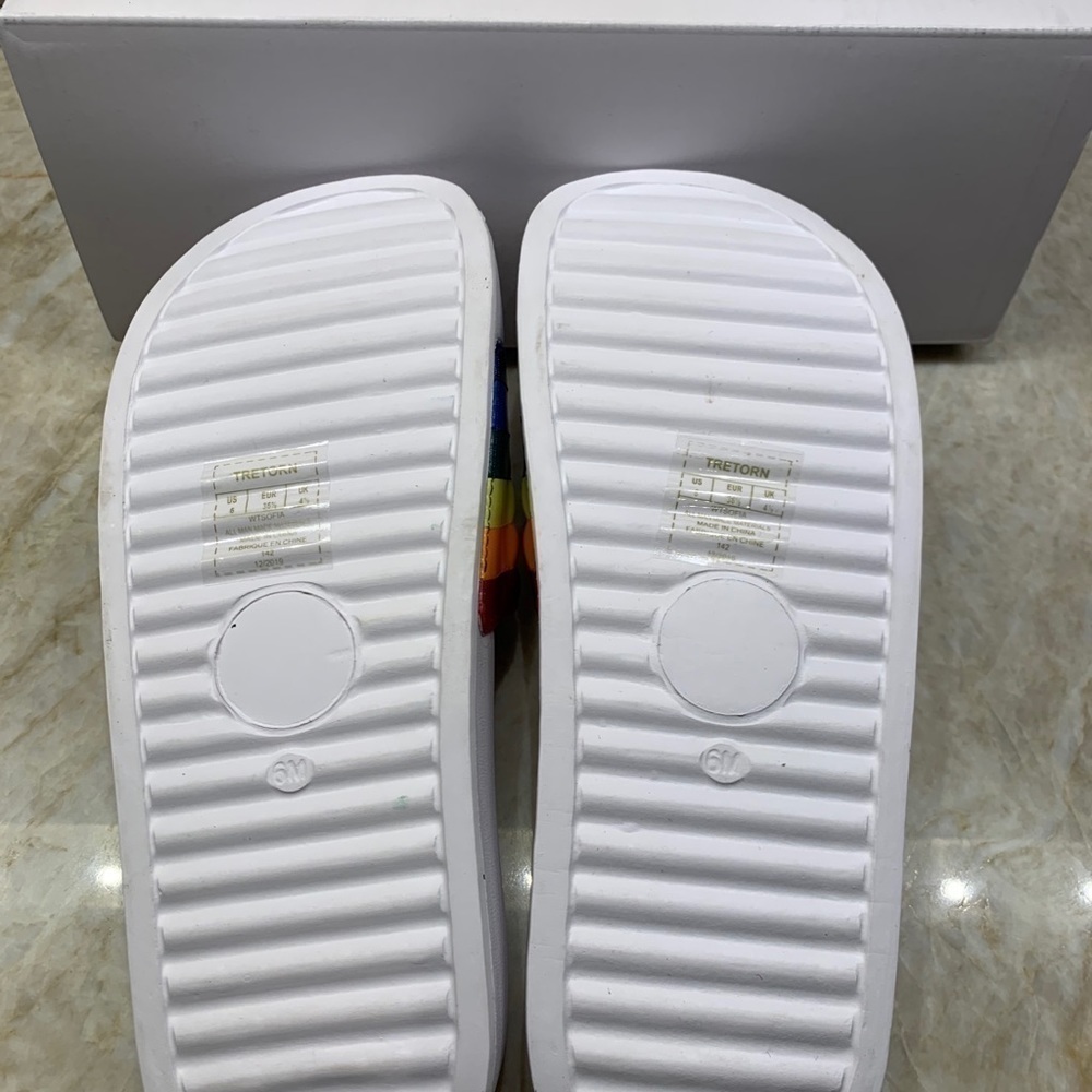 Tretorn Sofia Rainbow Slide Sandal - Picture 9 of 9